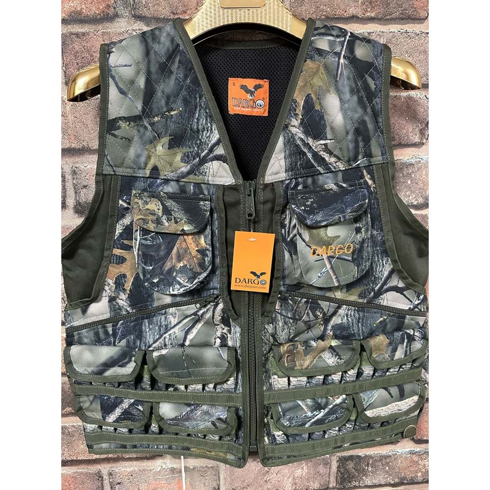 Dargo Boz Meşe Avcı Yeleği - XL