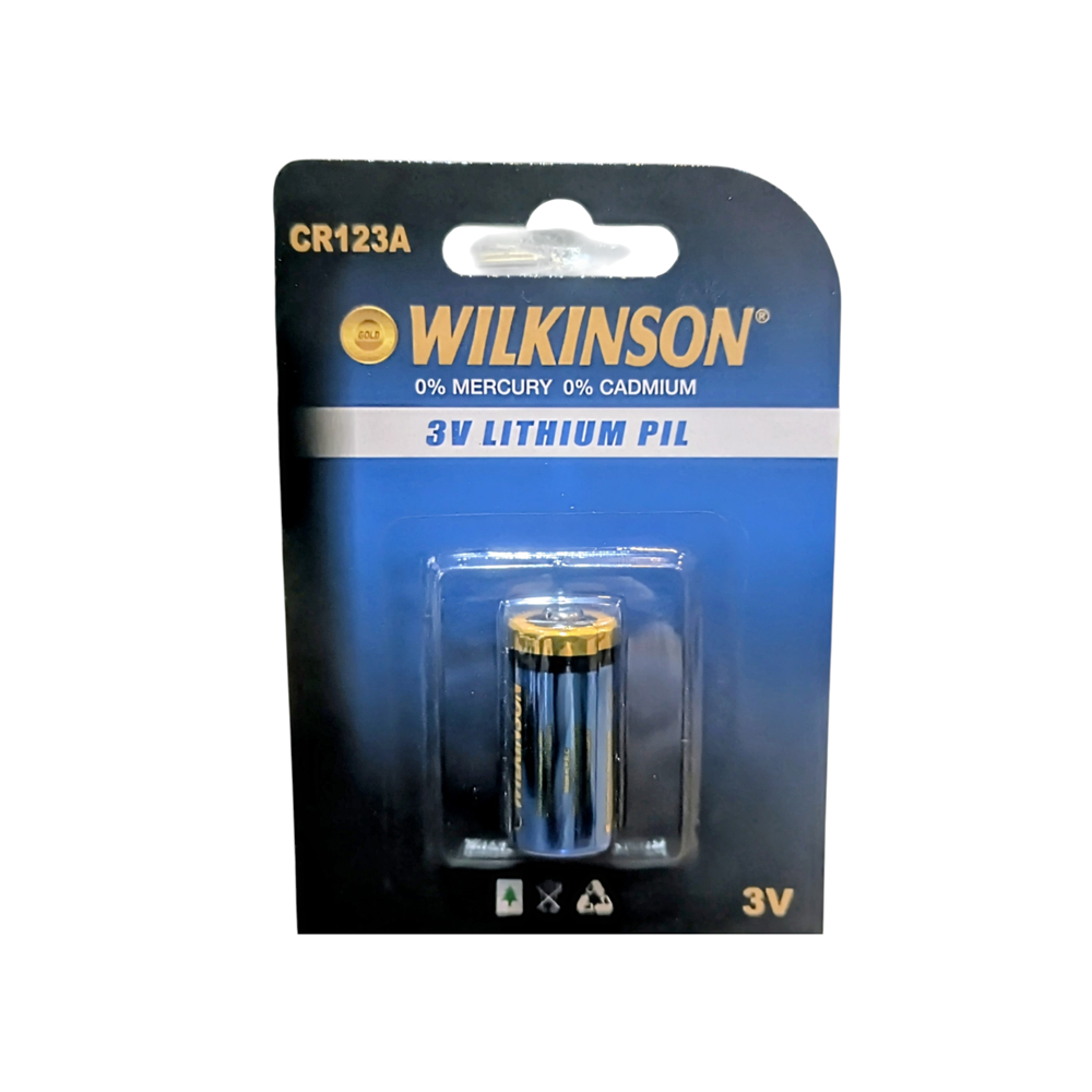 Wilkinson Lithium Beeper Ferma Tasması Pili CR123A