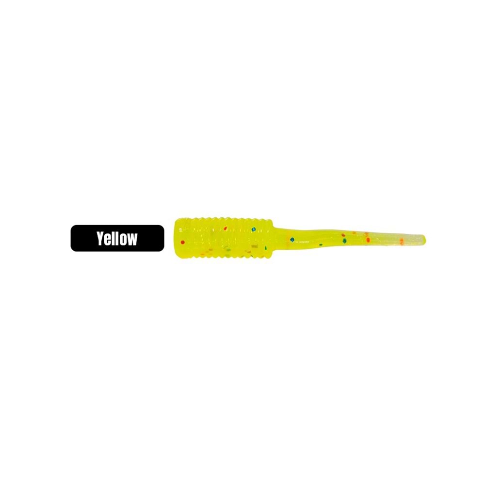 Effe Baby Fry 2cm HG46 LRF Silikon Sahte Yem - UV YELLOW