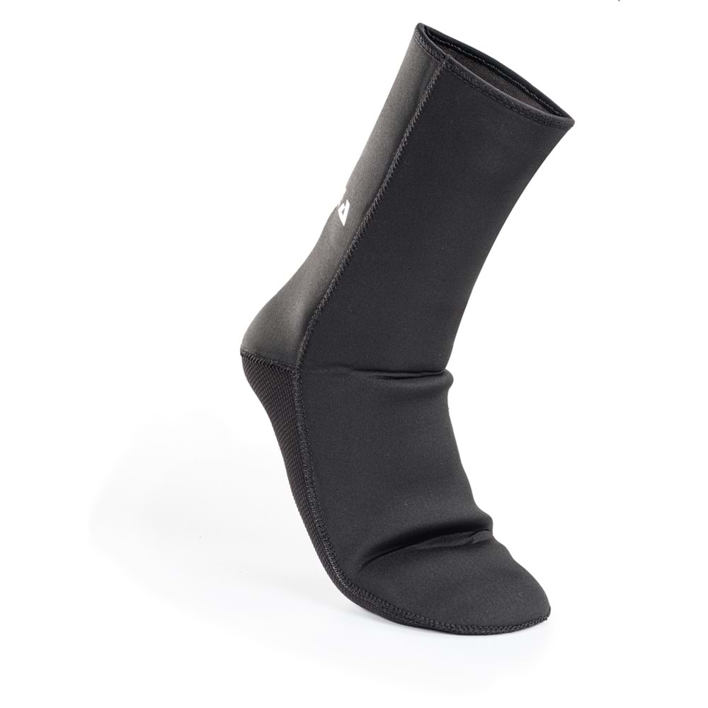 APNEA 7mm Siyah Supratex Tabanlı Neopren Dalış Çorabı - L