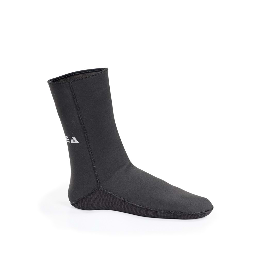 APNEA 7mm Siyah Supratex Tabanlı Neopren Dalış Çorabı - M