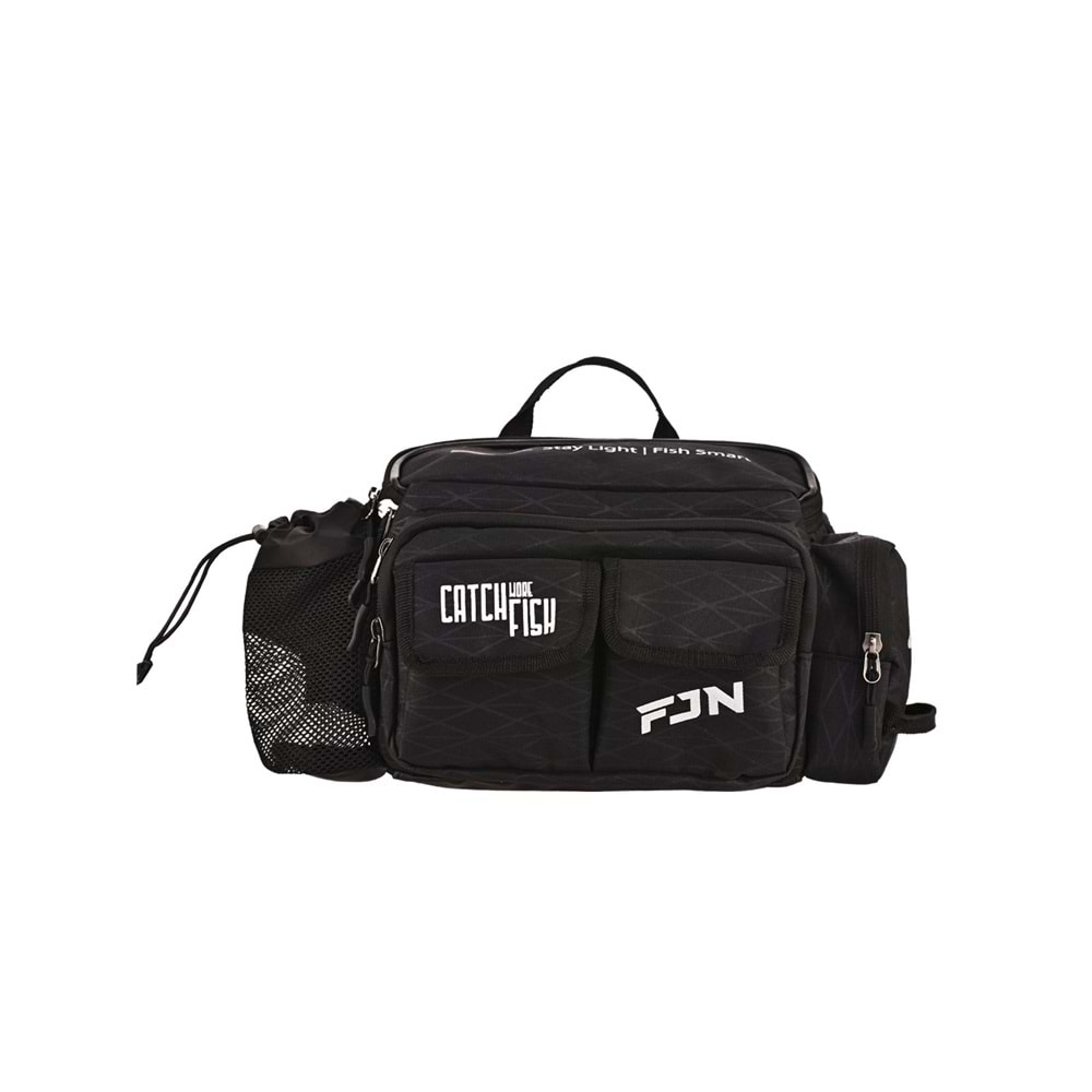 Fujin AjiGo Bel Çantası Black - Balıkçı Çantası
