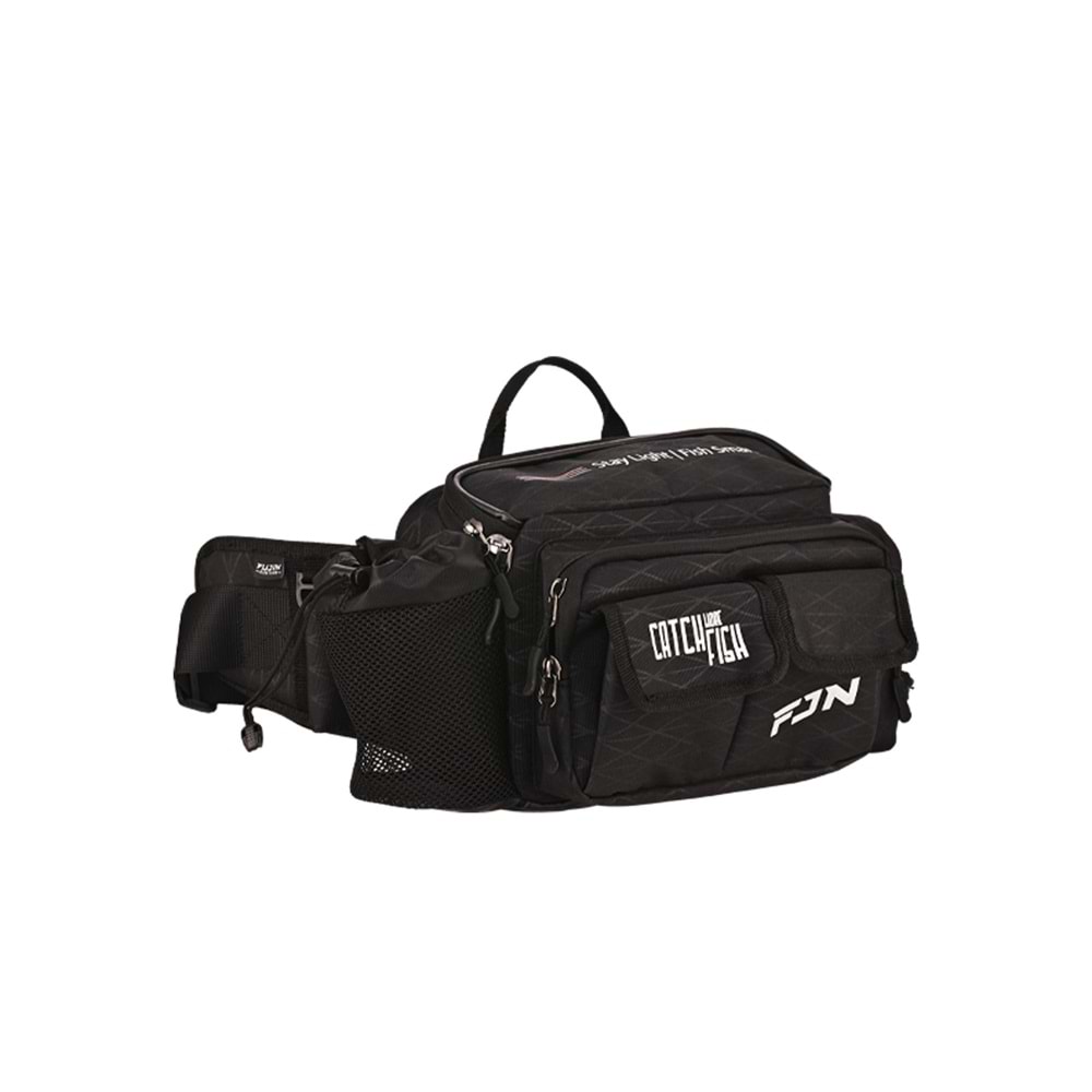Fujin AjiGo Bel Çantası Black - Balıkçı Çantası
