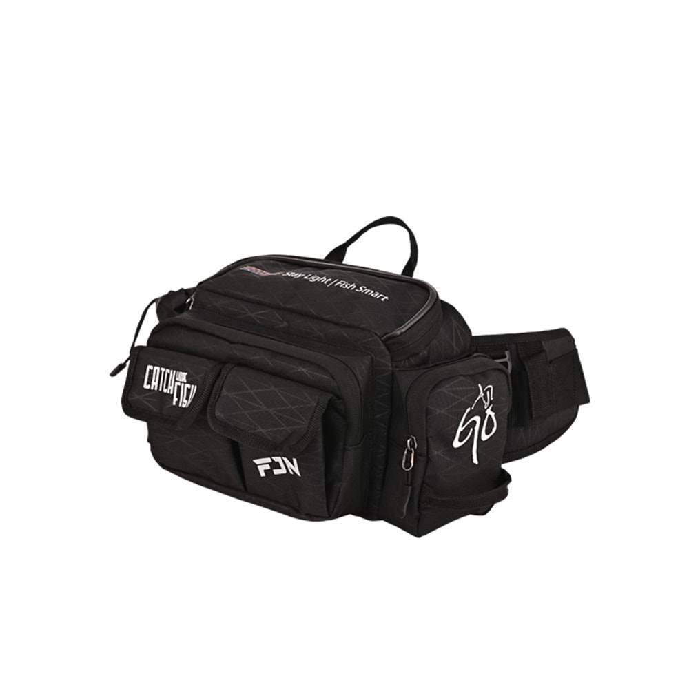 Fujin AjiGo Bel Çantası Black - Balıkçı Çantası