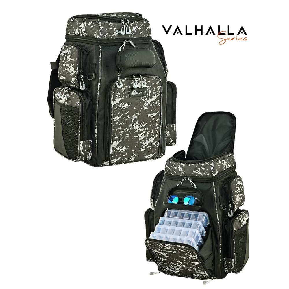 Fujin Valhalla Big Pack – Full Modüler Balıkçı Sırt Çantası