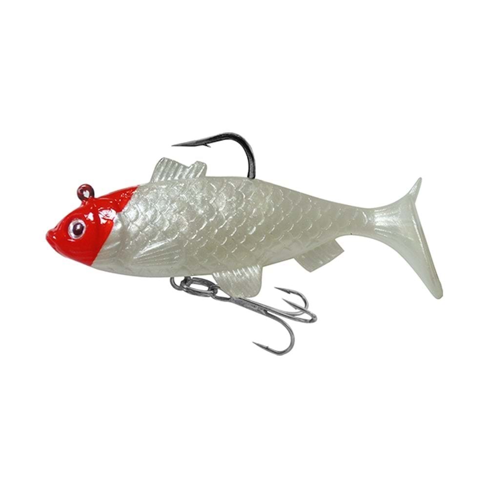 Effe Sasi İki İğne LW011 Renk J044 Silikon Sahte Balık Yem - 6 CM