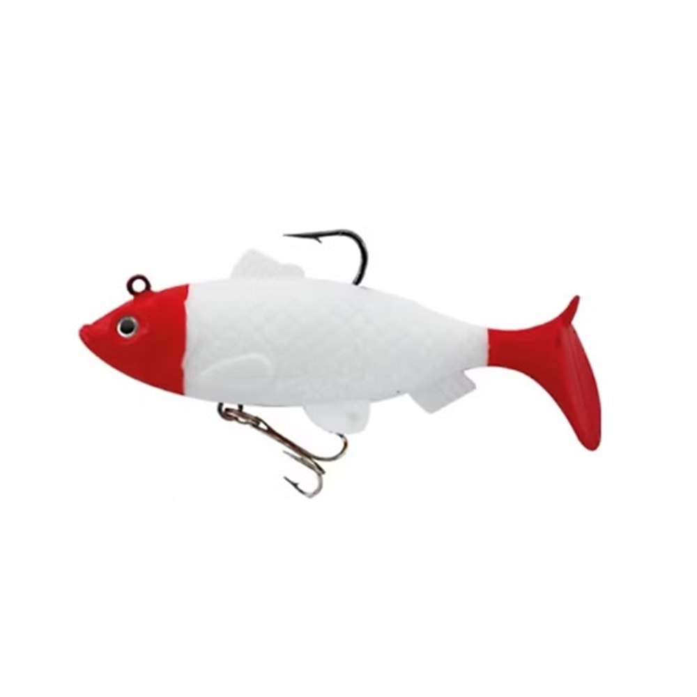 Effe Sasi İki İğne LW011 Renk W003 Silikon Sahte Balık Yem - 10 CM