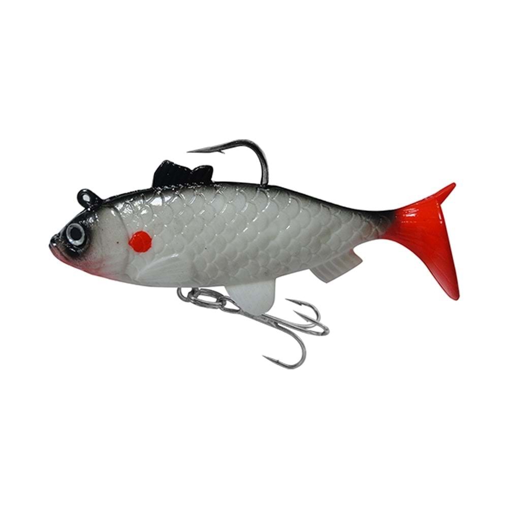 Effe Sasi İki İğne LW011 Renk J848 Silikon Sahte Balık Yem - 12 CM