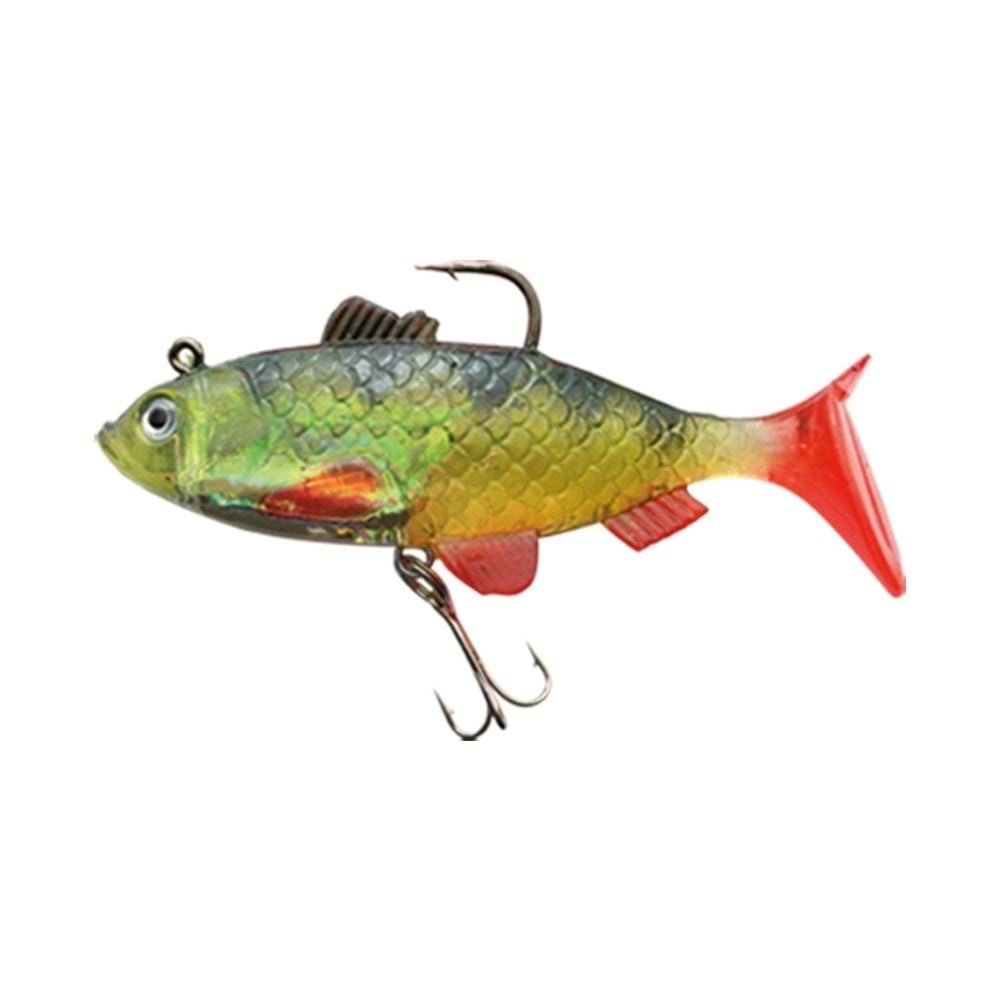 Effe Sasi İki İğne LW011 Renk J107 Silikon Sahte Balık Yem - 12 CM