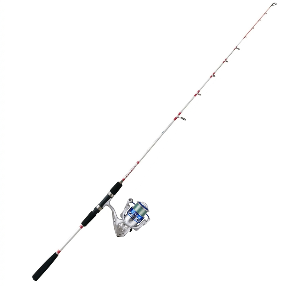 Big Bull 1.80m Dolgu Kamış Viera FD 430-440 Makine Bot Tekne Balık Oltası Seti