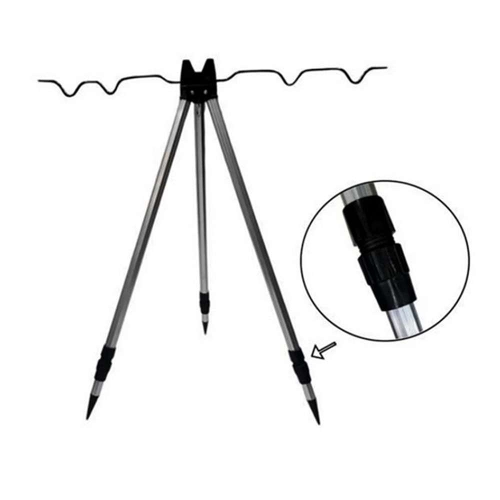 Oskar ST01 Tripot 120CM 2 Kademe