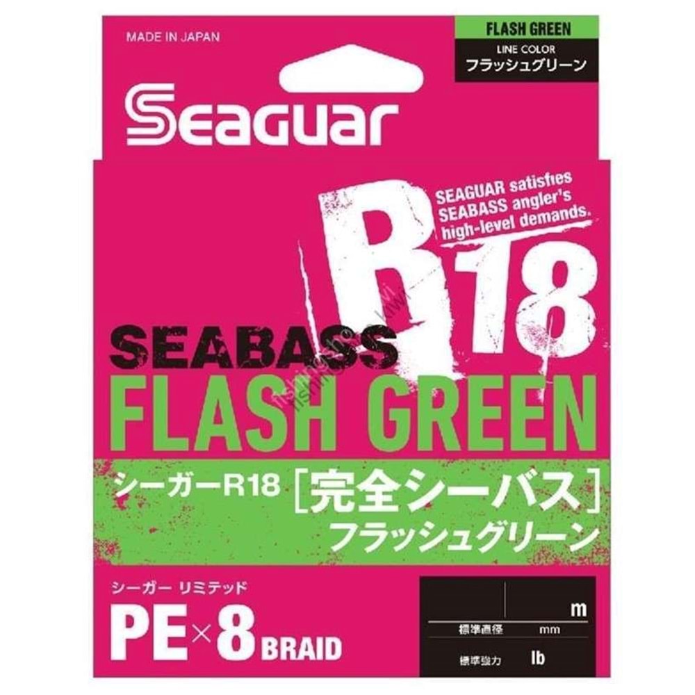 Seaguar Seabass Flash Green 8X 150m A.Yeşil Pe - 0.128MM