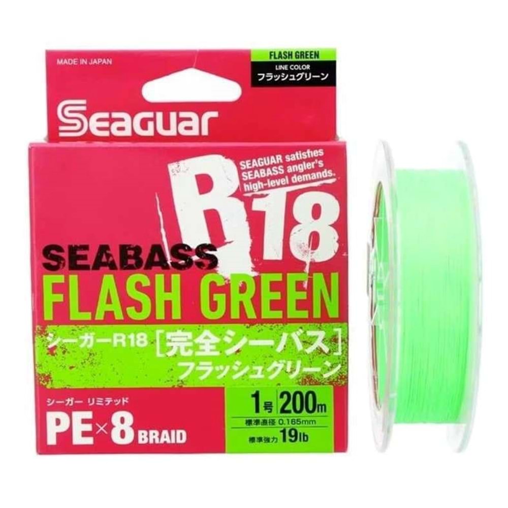 Seaguar Seabass Flash Green 8X 150m A.Yeşil Pe - 0.148MM