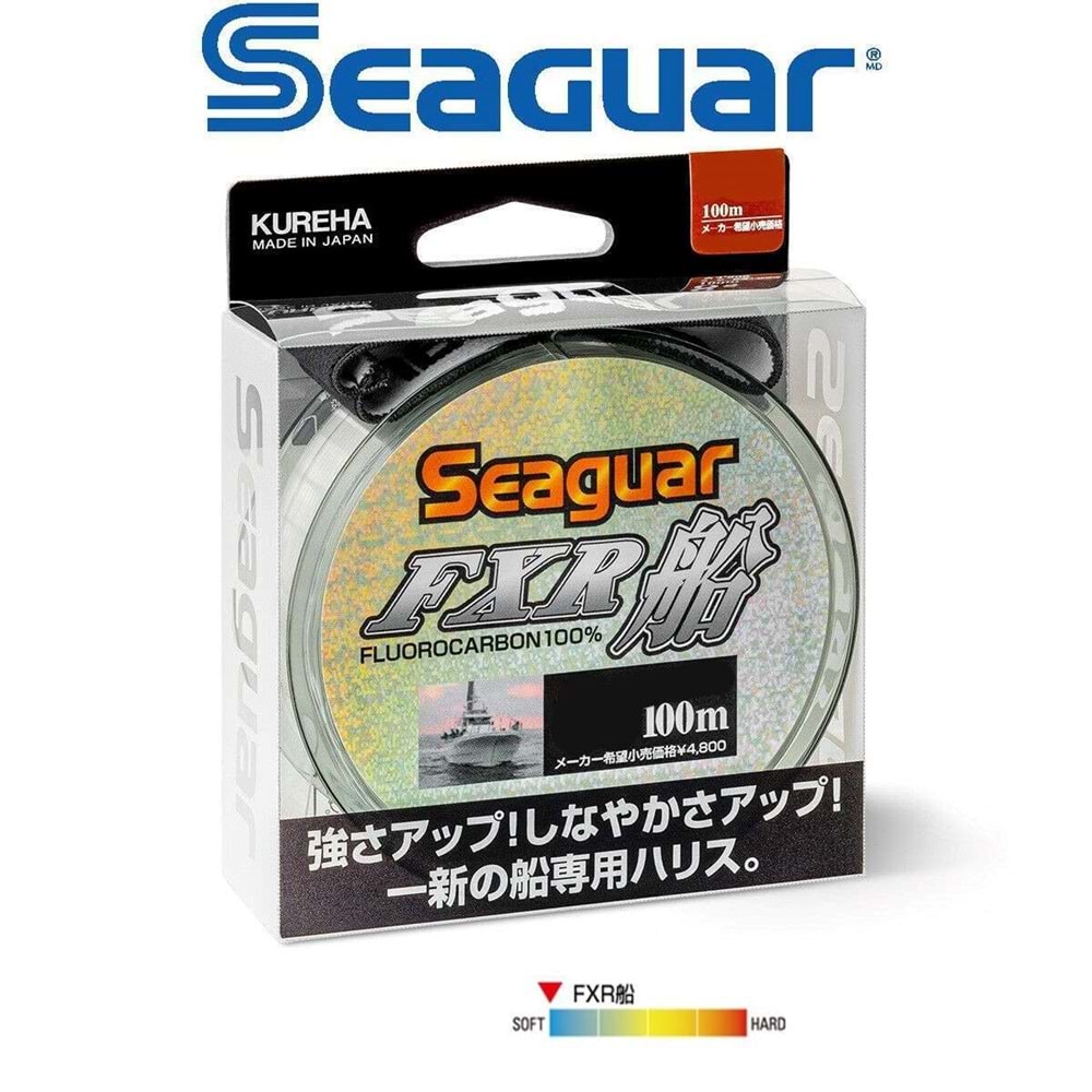 Seaguar FXR Fune 100m. %100 Fluoro Carbon Soft Misina - 0.33MM