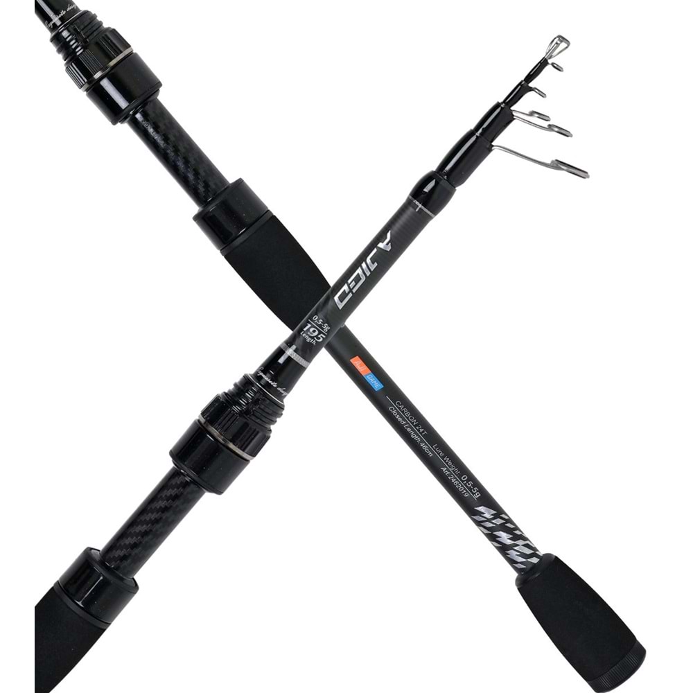 Fujin Ajigo 195cm 05-5gr Teleskopik LRF Kamışı