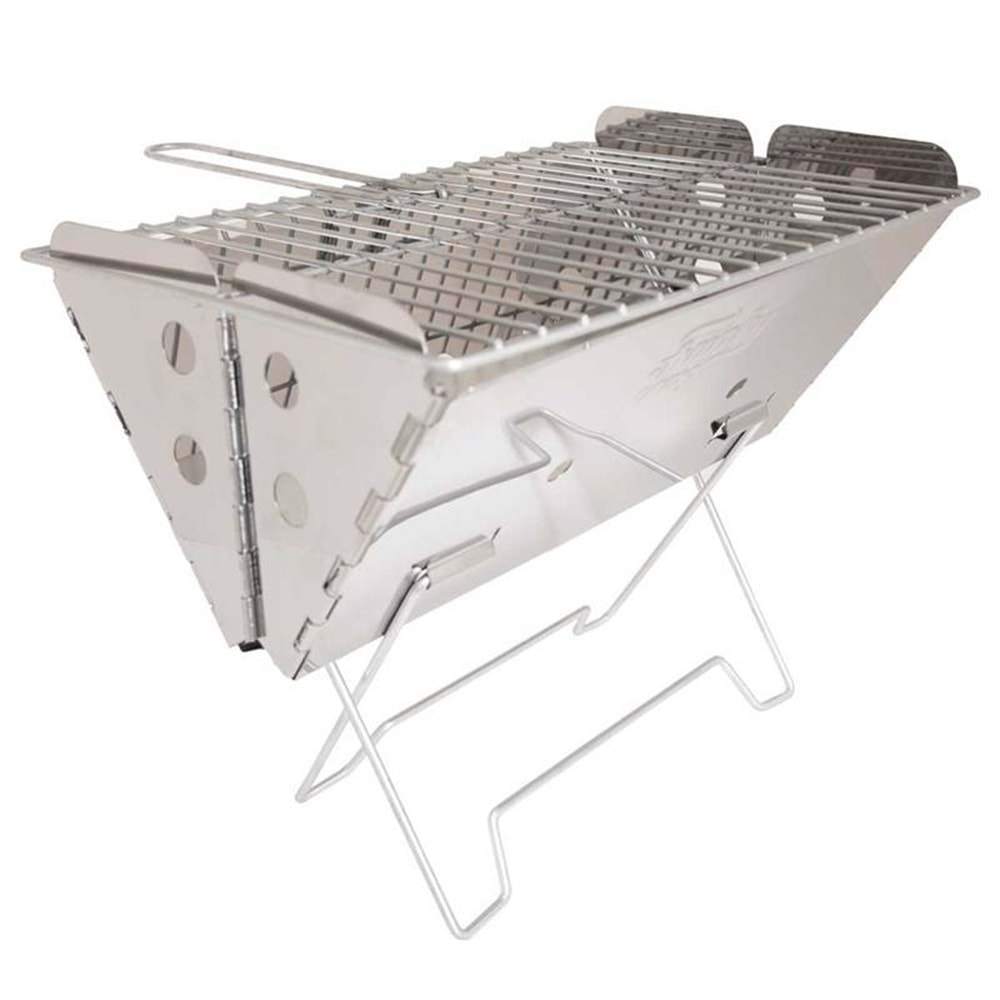 Funky Camp Paslanmaz Çelik Katlanır Kamp ve Piknik Mangalı