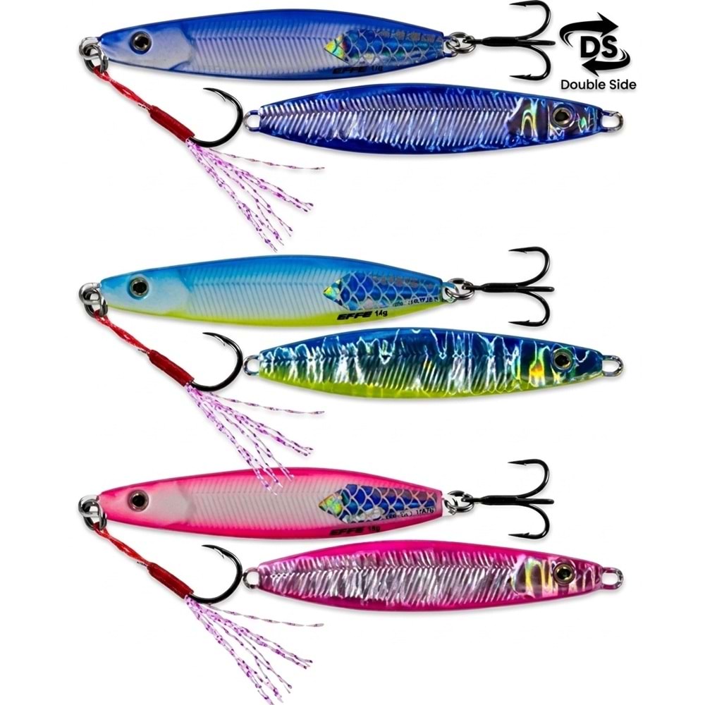 Effe HG1892 Lrf Mini Casting Trio Jigs Seti - 18 GR