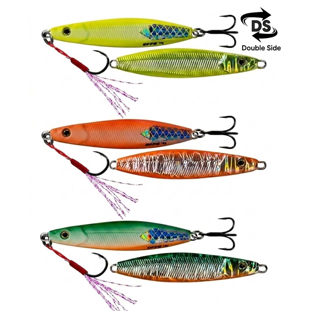 Effe HG1893 Lrf Mini Casting Trio Jigs Seti - 10 GR