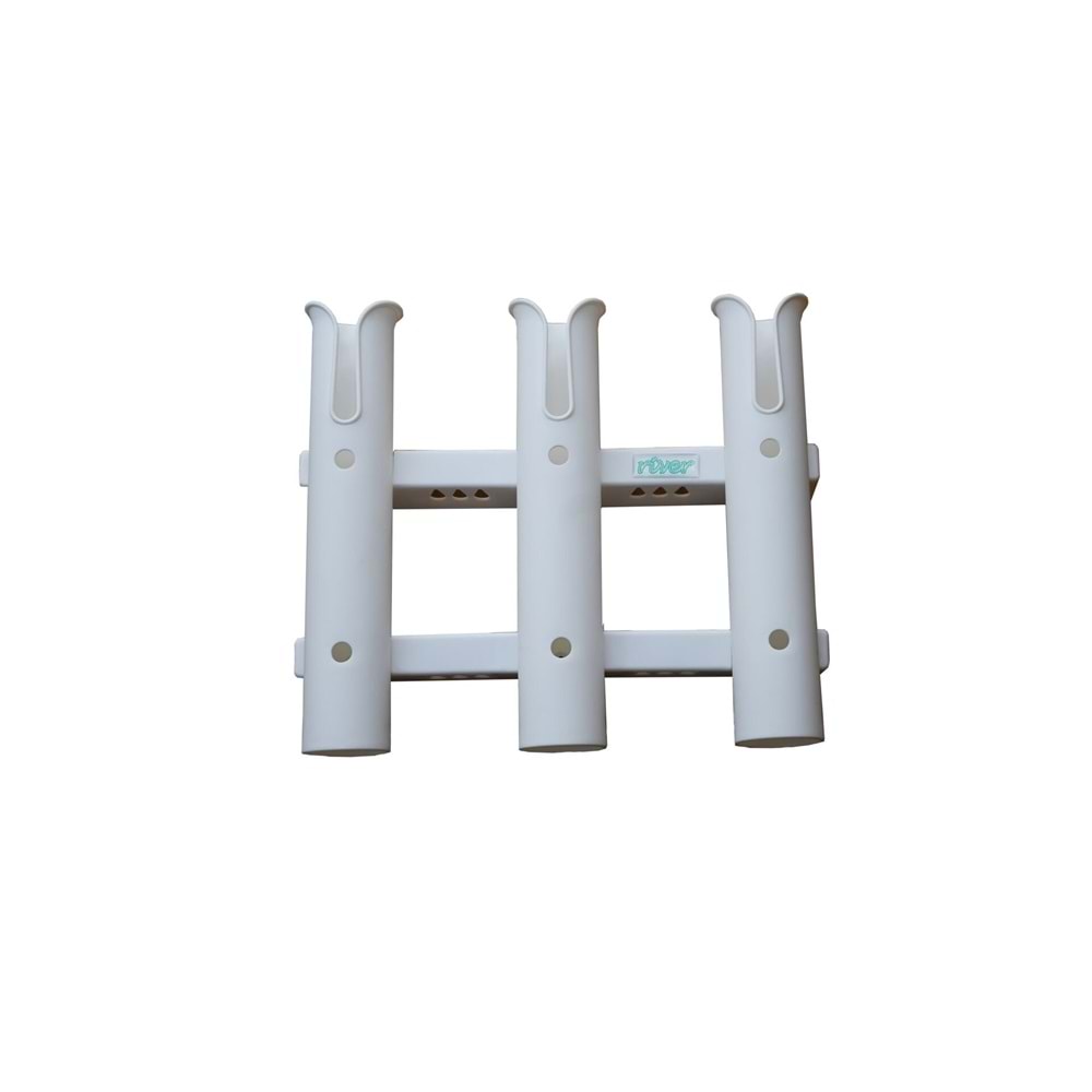 River Bot Kamış Yuvası Plastik 22x5x30cm 3 Göz