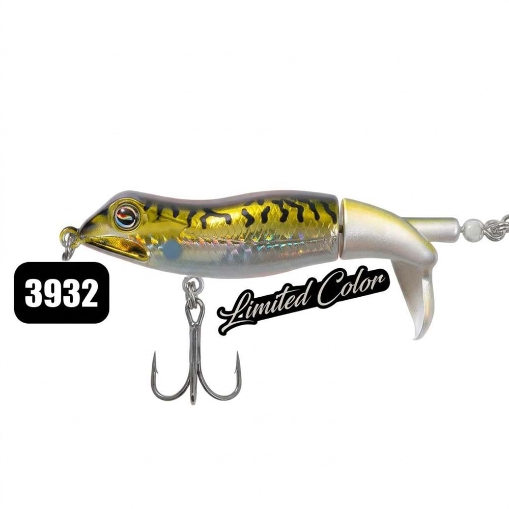 Effe Turbo Tail 90F Dönen Kuyruklu Rapala Maket Balık - 3932