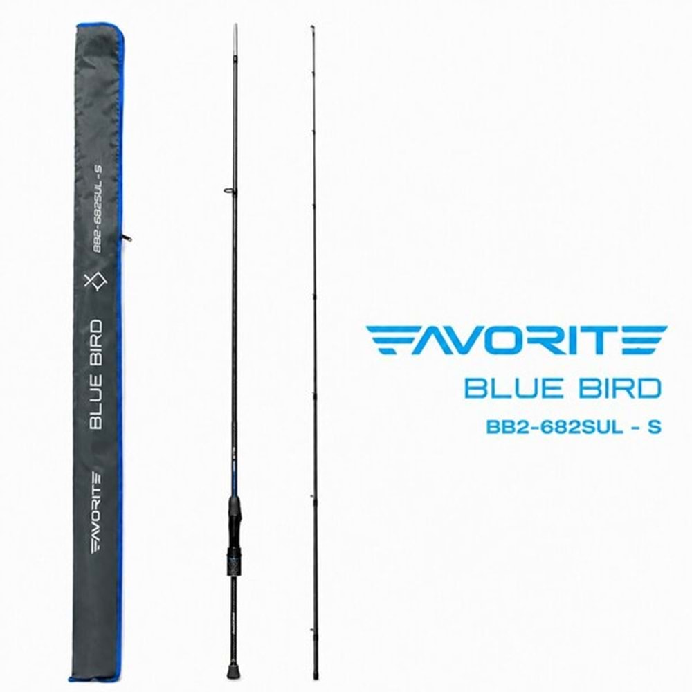 Favorite 1.83m 0.5-3gr Ex.Fast Blue Bird Lrf Aji Kamış BB2-602XUL-S