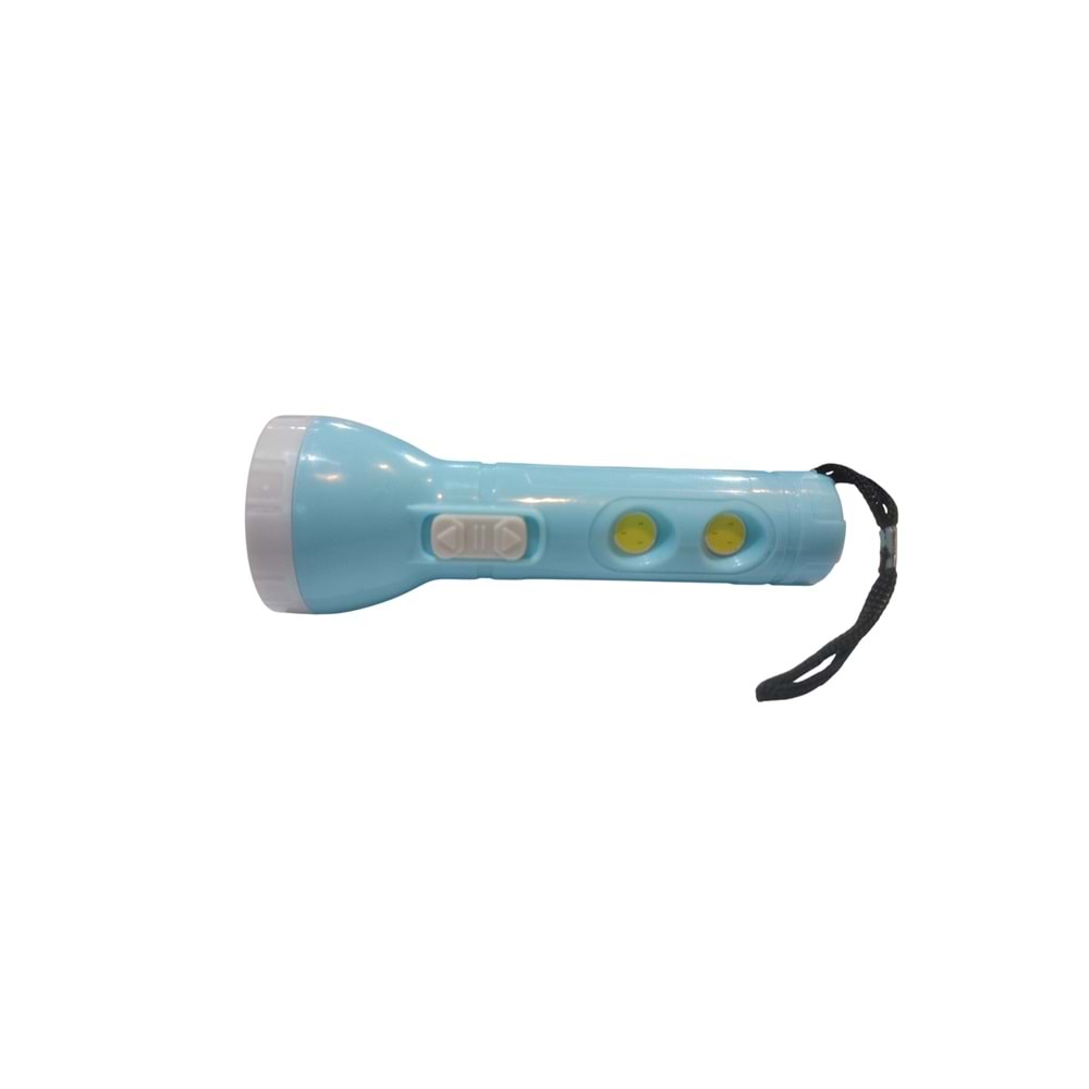 YL-8806 Cob Ledli 2 Fonksiyon Plastik El Feneri