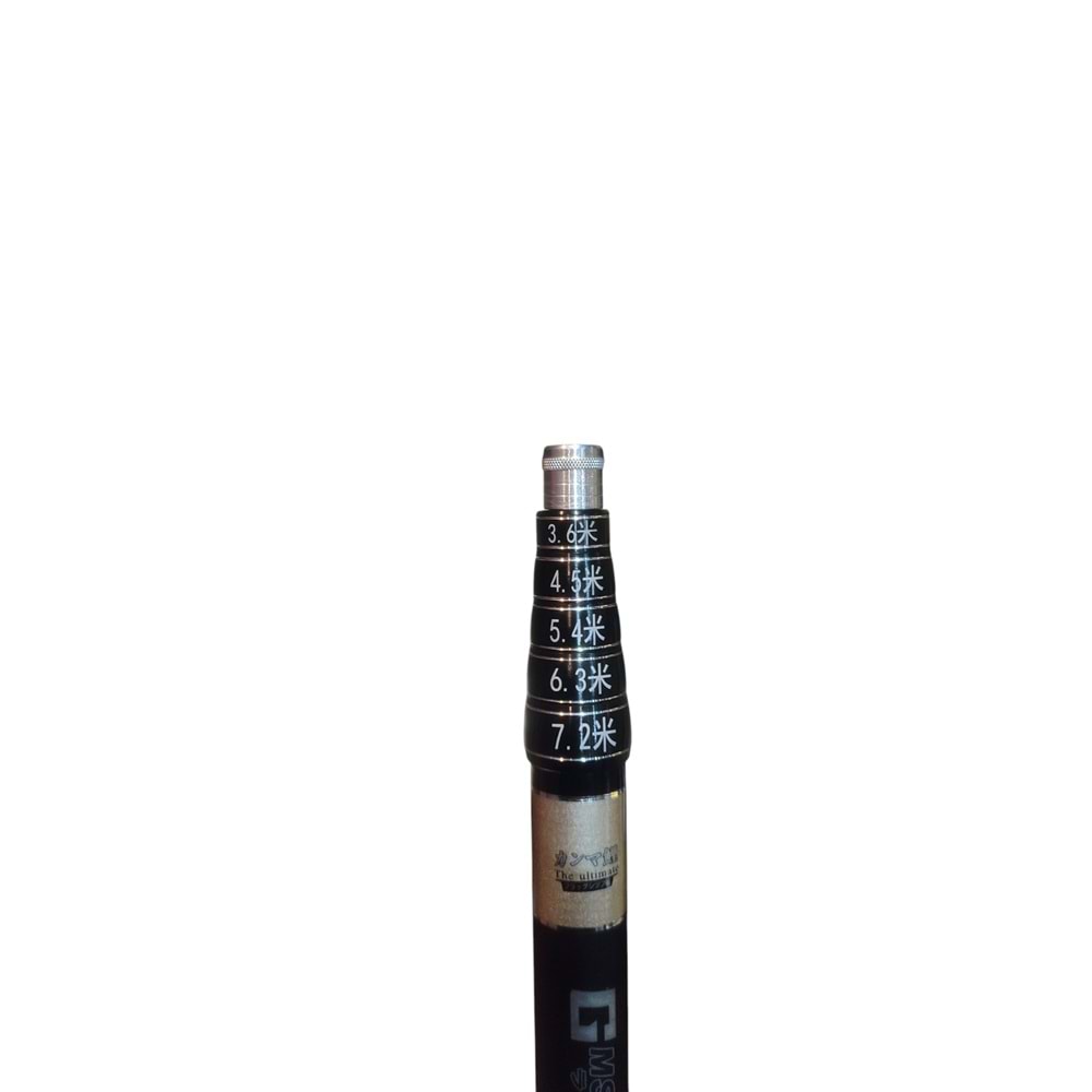 Kairyu Fishing Karbon Ayarlanabilir Boyutlu 3.6m-4.5m-5.4m-6.3m-7.2m Göl Kamışı