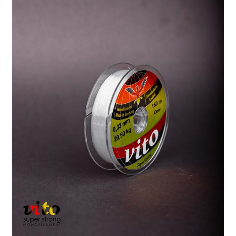 160m. Vito Süper Strong Fluorocarbon Coated Olta Misinası - 0.33MM