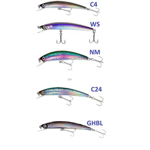 YOZURI CRYSTAL MINNOW SINKING F10 110MM