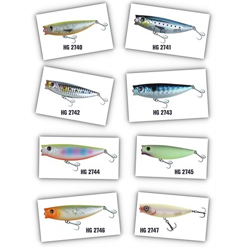 Japanese Salt 8cm 14gr Popper Rapala Maket Balık