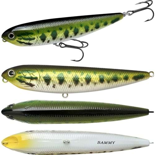 LUCKY CRAFT SAMMY 100 LARGE MOUTH BASS RAPALA MAKET BALIK