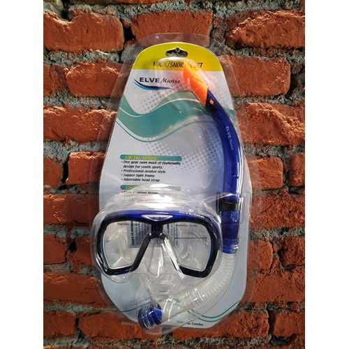 M44-SN6 MASKE ŞNORKEL SET