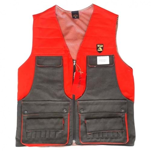 TURUNCU HAKİ AVCI YELEK - YEL 27111