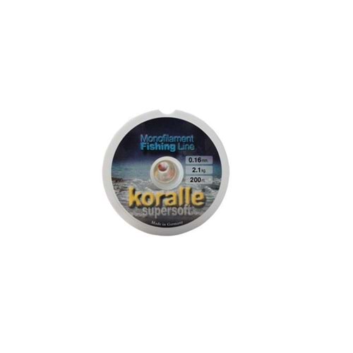 KORALLE 200m. 0.10mm MİSİNA