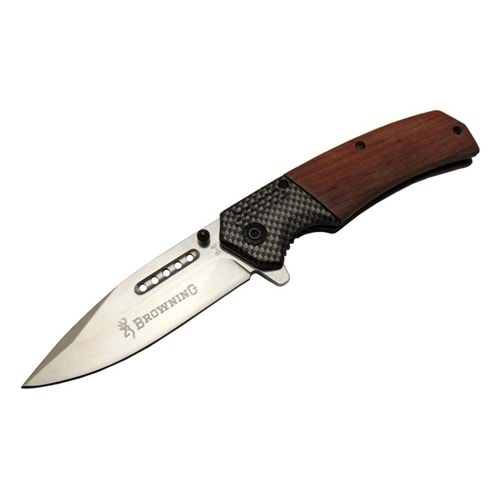 Browning Damalı Ahşap Çakı
