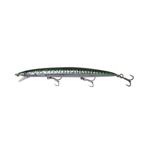 Savage Gear Sandeel Jerk Minnow 145 14gr Green Mackerel Suni Yem