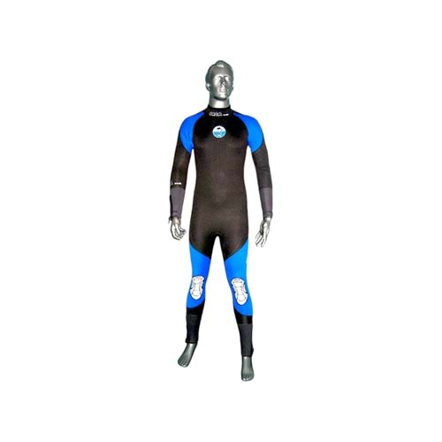 Orca Sub 5mm XL Beden Arkadan Fermuarlı Kuru Giyim Dalış Elbisesi