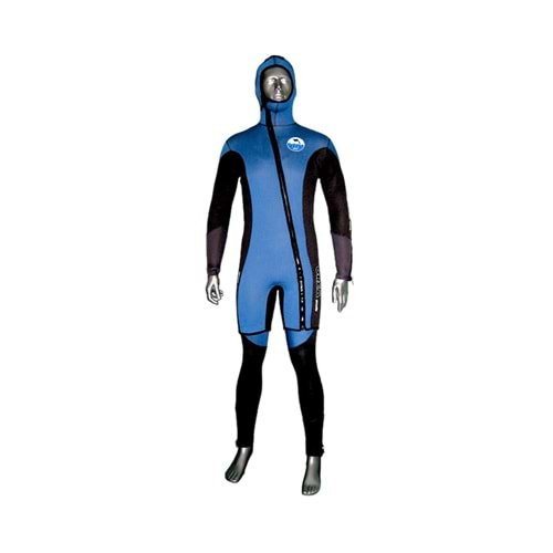 Orca Sub 5mm XL Beden Expert Önden Fermuarlı Kuru Giyim Dalış Elbisesi