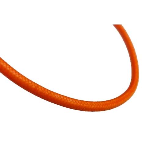 1metre Turuncu Palamut İpi 2mm. Kalınlık