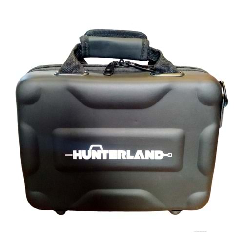 Hunterland Siyah Deri Panel Tabanca Taşıma Çantası