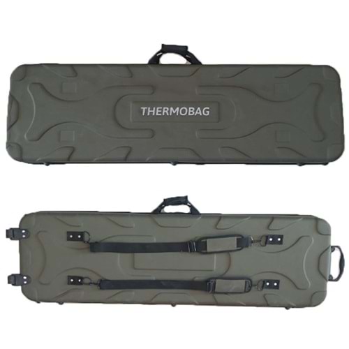 Thermobag Siyah 130cm Tekerlekli Tüfek Taşıma Çantası