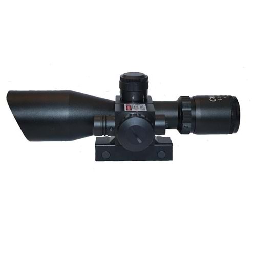 Spike Işıklı Lazerli Dürbün 2.5-10x40E