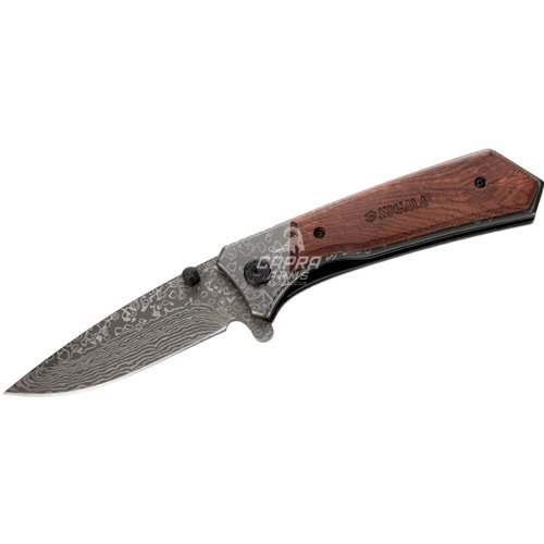 Browning X2-22 Ahşap Kabze Klipsli Çakı