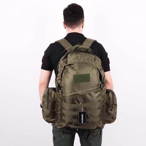 65lt Haki Outdoor Taktikal Sırt Çantası