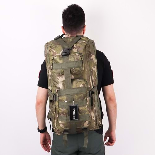 65 lt Jandarma Kamuflaj Outdoor Sırt Çantası