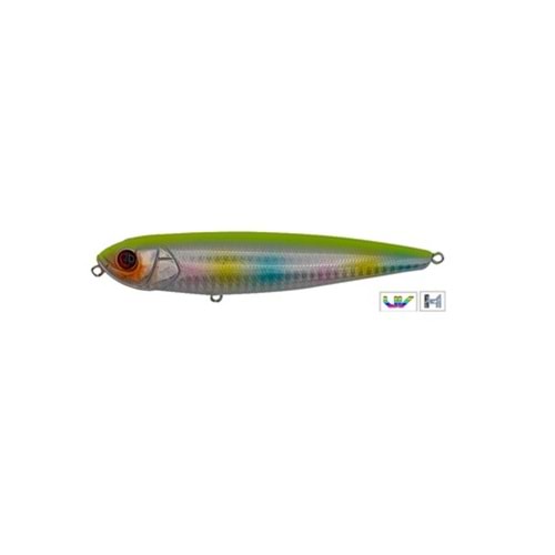 Willy Pancho 100T WL10002 Col:02 14.5gr 10cm Top Water Sahte Balık Rapala