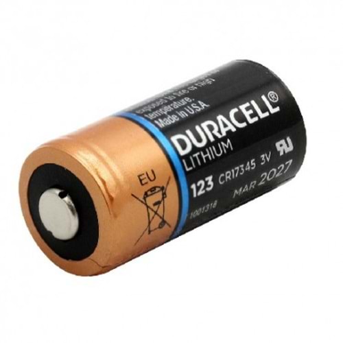 Duracell Lithium Beeper Ferma Tasması Pili CR123A