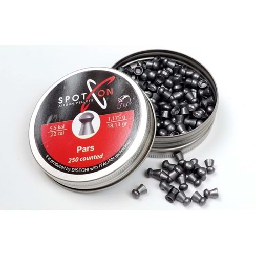 Spoton Pars 18,13 Grain 5,5 mm Havalı Saçması 250 Adet