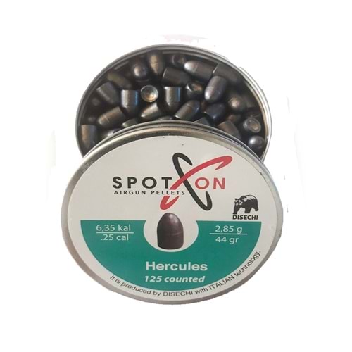 Spoton Hercules 44 Grain 2.85g 6.35mm Havalı Saçması 125 Adet