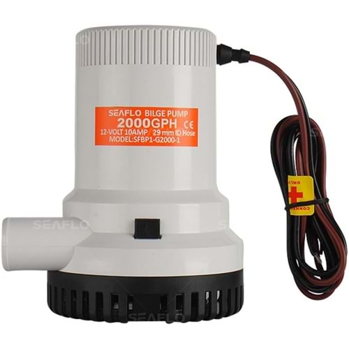 Bilge Pump 2000GPH 12V. Sintine Pompası